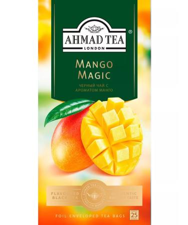 Ahmad Tea Black tea "Mango Magic" 2pcs x 25 packets. Mango - Buy Online on GoSupps.com