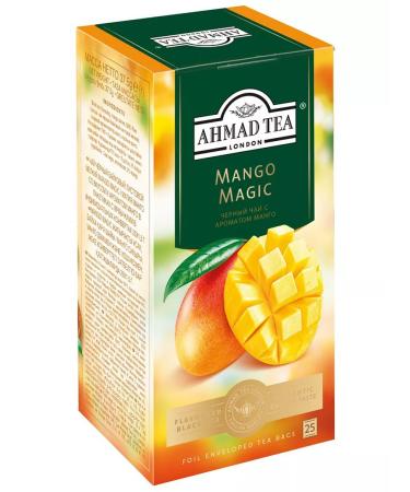 Ahmad Tea Black tea "Mango Magic" 2pcs x 25 packets. Mango - Buy Online on GoSupps.com
