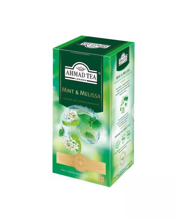 Ahmad Tea Green tea "Mint & Melissa" 2pcs 25 Packets. Mint and Melissa - Buy Online on GoSupps.com