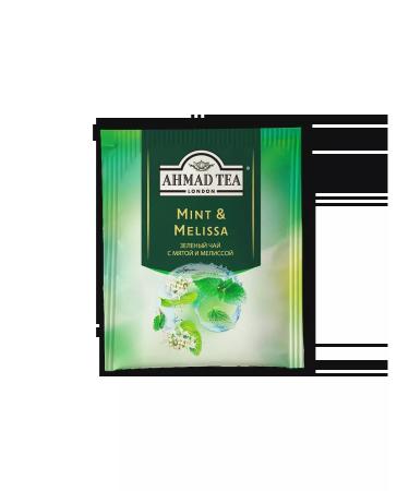 Ahmad Tea Green tea "Mint & Melissa" 2pcs 25 Packets. Mint and Melissa - Buy Online on GoSupps.com