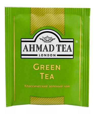 Ahmad Tea Green tea "Green Tea" 2pcs X 25 Pack. Classic green - Buy Online on GoSupps.com