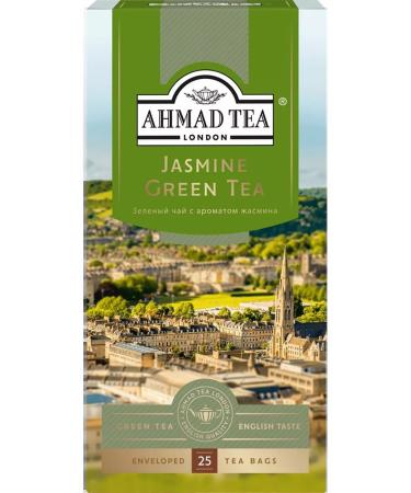 Ahmad Tea Green tea Jasmine Green Tea 2pcs 25 Pack. Green with jasmine - Buy Online on GoSupps.com
