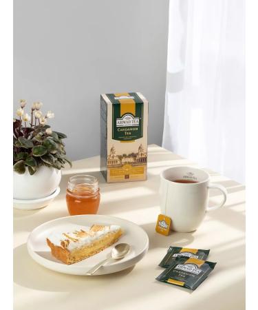 Ahmad Tea Black tea "Cardamom Tea" 2pcs of 25 packets. Cardamom - Buy Online on GoSupps.com