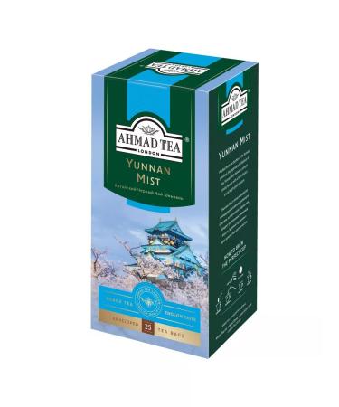 Ahmad Tea Black tea "Yunnan Mist" 2pcs of 25 paces. Chinese junan - Buy Online on GoSupps.com