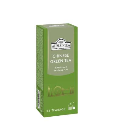 Ahmad Tea Green tea "Chinese Green Tea" 2pcs X 25 Pack. Chinese tea - Buy Online on GoSupps.com