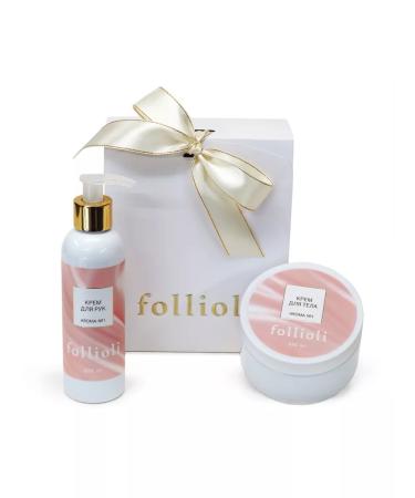 Follioli Moisturizing hand cream with a dispenser 200 ml - Buy Online on GoSupps.com