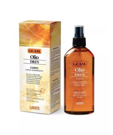 GUAM Olio dren anti -cellulite massage oil