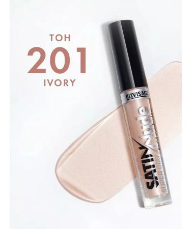 LUXVISAGE Liquid shade of eyelids Satin Nude Super Stay Ton 201 - Buy Online on GoSupps.com