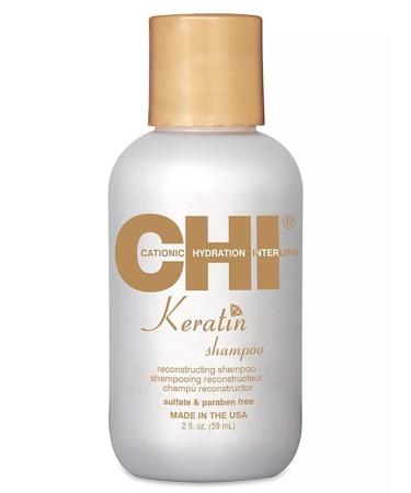 chi Restoring Keratin Shampoo shampoo 59 ml - Buy Online on GoSupps.com