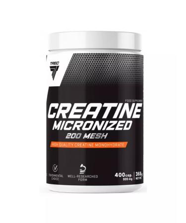 Trec Nutrition Creatine in monohydrate capsules - micronized 400 pieces - Buy Online on GoSupps.com