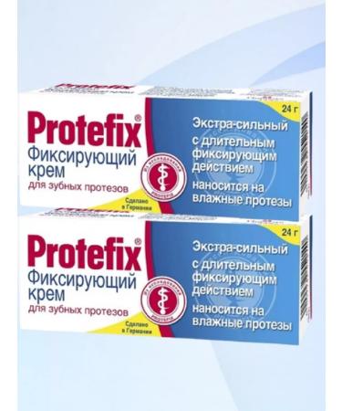 Protefix Cream fixing extra-hood 24 g 2 packages