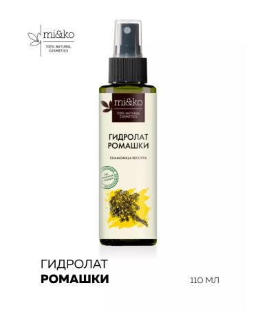 mi&ko Hydrolat natural chamomile 110 ml - Buy Online on GoSupps.com