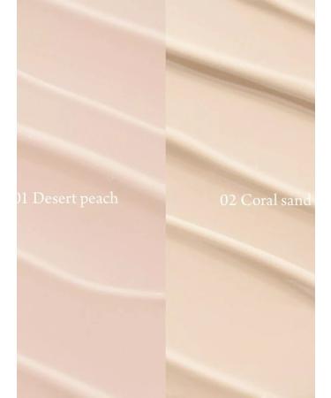 HUXLEY Light cushon with a moisturizing effect 01 Desert Peach - Buy Online on GoSupps.com