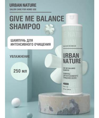 URBAN NATURE Shampoo for intensive cleansing Give Me Balance 250 ml
