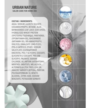 URBAN NATURE Shampoo for intensive cleansing Give Me Balance 250 ml - Buy Online on GoSupps.com