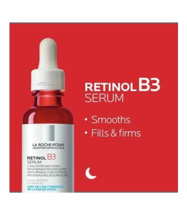 LA ROCHEPOSAY Intensive serum against wrinkles Retinol B3 30 ml - Buy Online on GoSupps.com