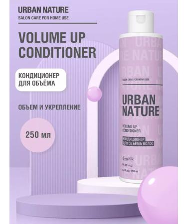 URBAN NATURE Air conditioner for Volume Up Conditioner hair volume 250 ml