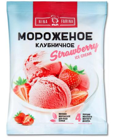 Nina Farina Dry ice cream mixture for cooking 3 tastes 70 g - Buy Online on GoSupps.com