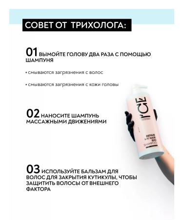 ICE PROFESSIONAL by NATURA SIBERICA Set for badly damaged hair - Buy Online on GoSupps.com