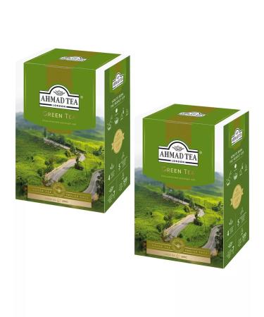 Ahmad Tea Green tea classic leaf 2pcs of 200g - Buy Online on GoSupps.com