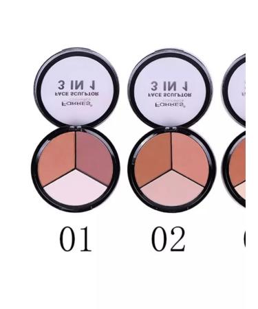 OF cosmetics Palette for contouring corrector sculptor concealer. 02 - Buy Online on GoSupps.com