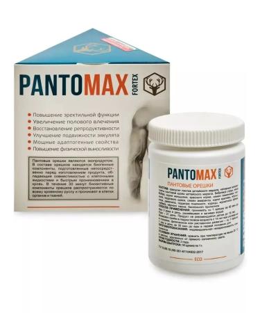 Sashera honey Pantomax pantovic nuts Pantomax Male force 100 pcs - Buy Online on GoSupps.com