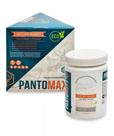 Sashera honey Pantomax pantovic nuts Pantomax Male force 150 pcs - Buy Online on GoSupps.com