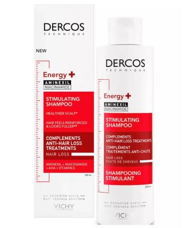 VICHY Shampoo against hair loss Dercos 200ml France