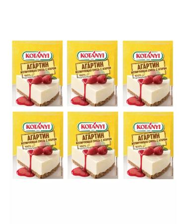 KOTANYI Plant analogue of gelatin agar-agar 10 g 6 pcs