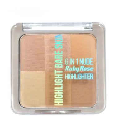 Ruby rose Highlight Bare Skin HB 7214 (6 tones) number 1