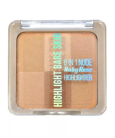 Ruby rose Highlight Bare Skin Hb 7214 (6 tones) number 2