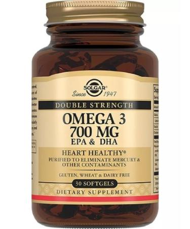 Solgar Double Omega-3 EPK DGK 30 pcs capsules-1 pcs