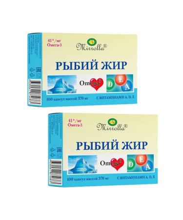 MIRROLLA Fish oil with vitamin A d e