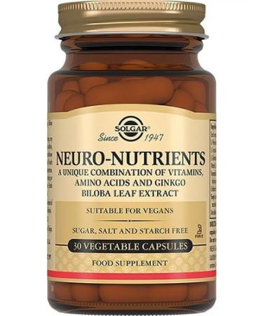 Solgar of Neronutrients 30 pcs. Capsules-1p