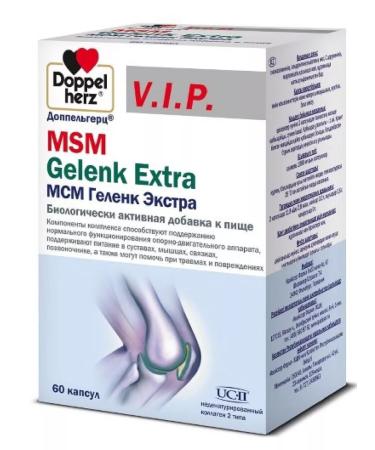 Doppelgerz VIP MSM GELENK Extra 60 pcs Masso-1 pcs