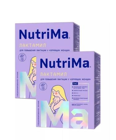 NutriMa Lactamil for feeding lactating women 350g 2pcs - Buy Online on GoSupps.com