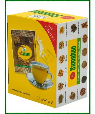 Samahan Samakhan grass drink package 4 g x 10 pieces
