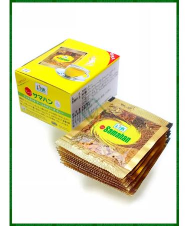 Samahan Samakhan grass drink package 4 g x 10 pieces - Buy Online on GoSupps.com