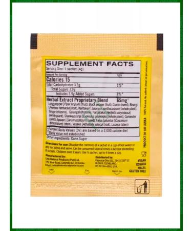 Samahan Samakhan grass drink package 4 g x 10 pieces - Buy Online on GoSupps.com