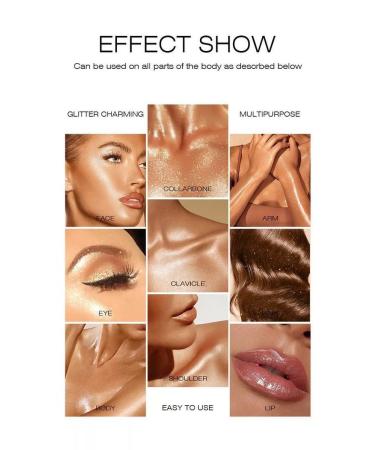 Sarcoli Highlighter with dry sparkles for eye makeup of the eyes and body - Buy Online on GoSupps.com