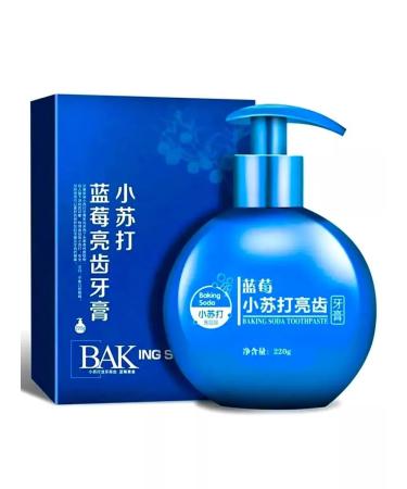 Sarcoli Baking toothpaste Baking Soda with Korea blueberry - Buy Online on GoSupps.com