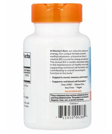 Doctor's Best b12 vitamin B 12 - Buy Online on GoSupps.com