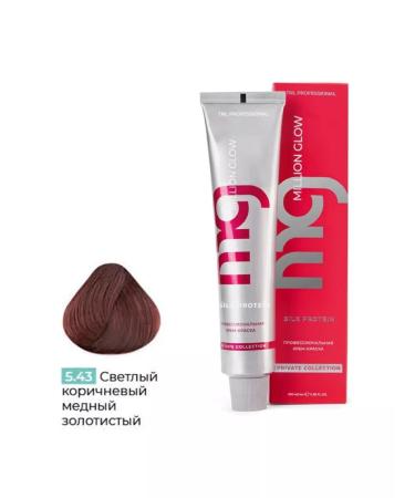 TNL PROFESSIONAL Hair color cream TNL (5.43) - Buy Online on GoSupps.com