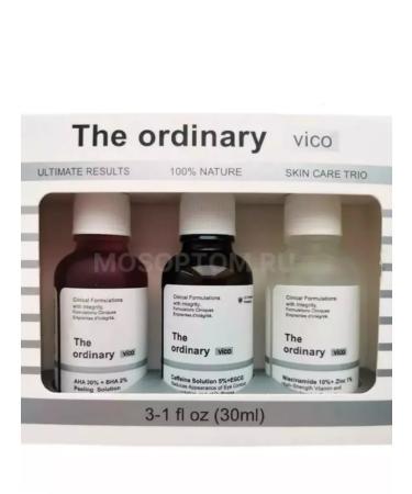 The ordinary Serum set 3B1 OT Vico 3x30ML - Buy Online on GoSupps.com
