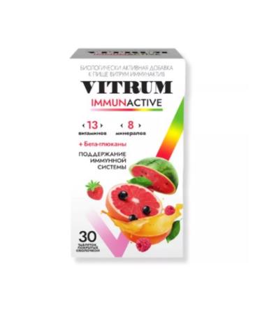 Vitrum Immunactive 30 pcs. tablets 1 unit - Buy Online on GoSupps.com
