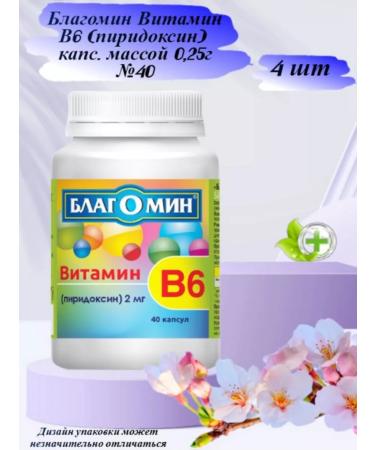 ViS Vitamin B6 pyridoxine 2 mg Blagomin 0.25g 40pcs