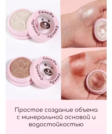 CmaaDu Set of eye shadows and eyelids 2B1 - Buy Online on GoSupps.com