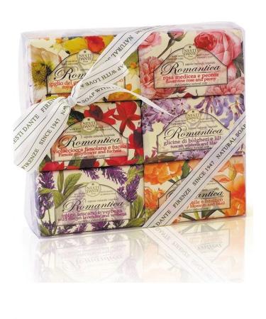 Nesti Dante Romantica soap set romance 6*150gr
