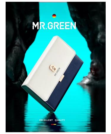 MrGreen Manicure set 8 in 1 in a fashionable leather case