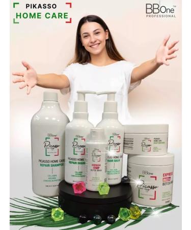 BB One Picasso Shampoo Picasso Home Care Repair Shampoo 300 ml - Buy Online on GoSupps.com